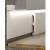 Плинтус скрытого монтажа Pro Design 323 Белый Муар