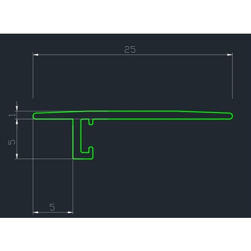 Порог алюминиевый Pro Design Doorstep 571 Белый муар