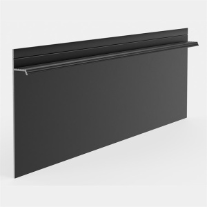 Плинтус скрытого монтажа Pro Design 323 Чёрный RAL 9005
