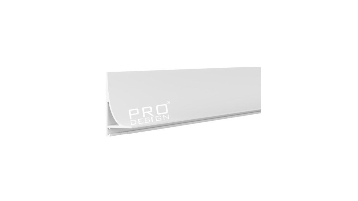 Плинтус Pro Design Corner L 584 Белый муар