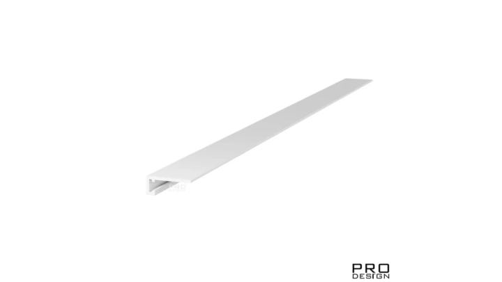 Щелевой плинтус Pro Design MINI 7067 RAL 9003 Белый