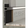 Плинтус скрытого монтажа Pro Design Combo 603 Черный