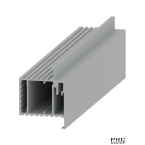 Алюминиевый профиль для скрытых дверей Pro Design PANEL REVERS (анодированный алюминий)